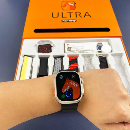 SMART WATCH ULTRA With 7 Different STRAP