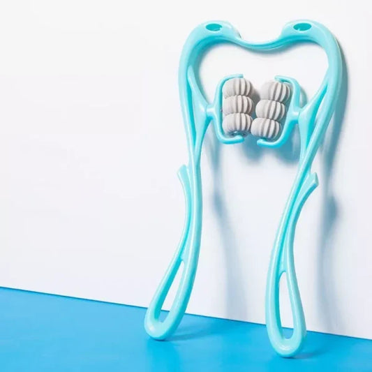 6 Wheel Pressure Point Manual Neck Massager