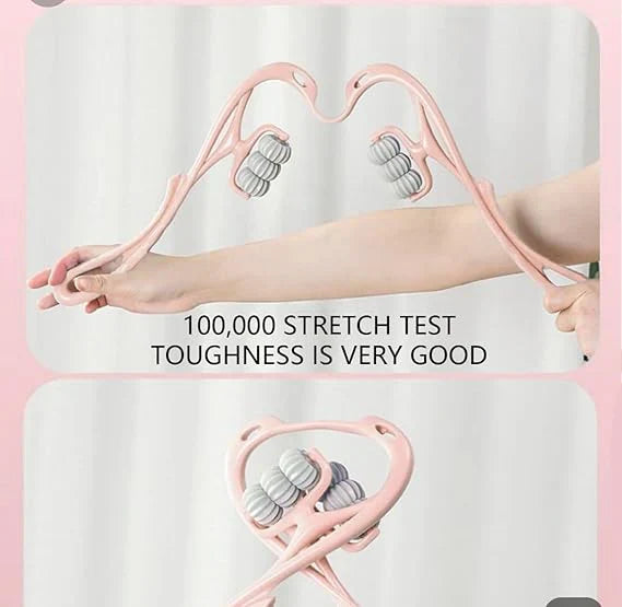 6 Wheel Pressure Point Manual Neck Massager